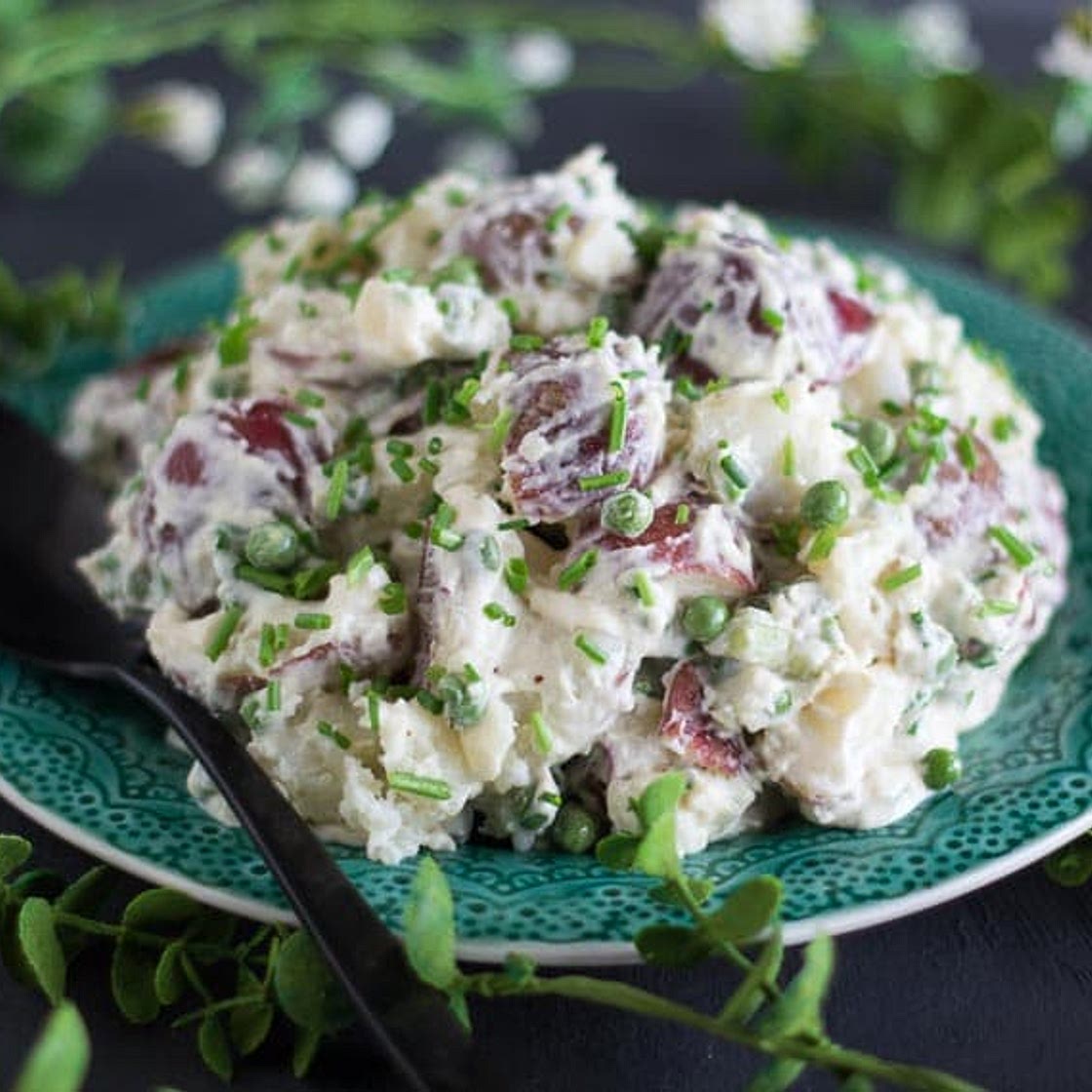 FODMAP IT!™ Potato Salad with Peas & Chives