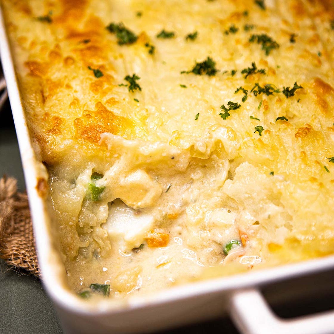 British Fish Pie (Fisherman's Pie)