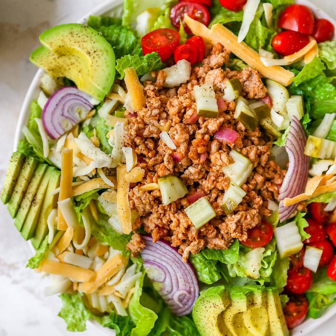Cheeseburger Salad