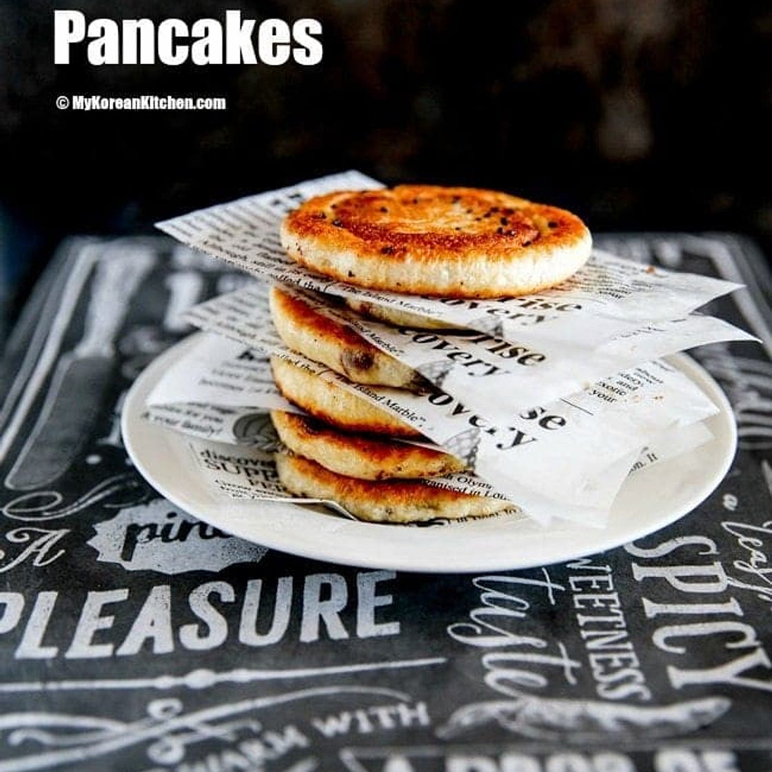 Hotteok (Korean Sweet Pancakes)