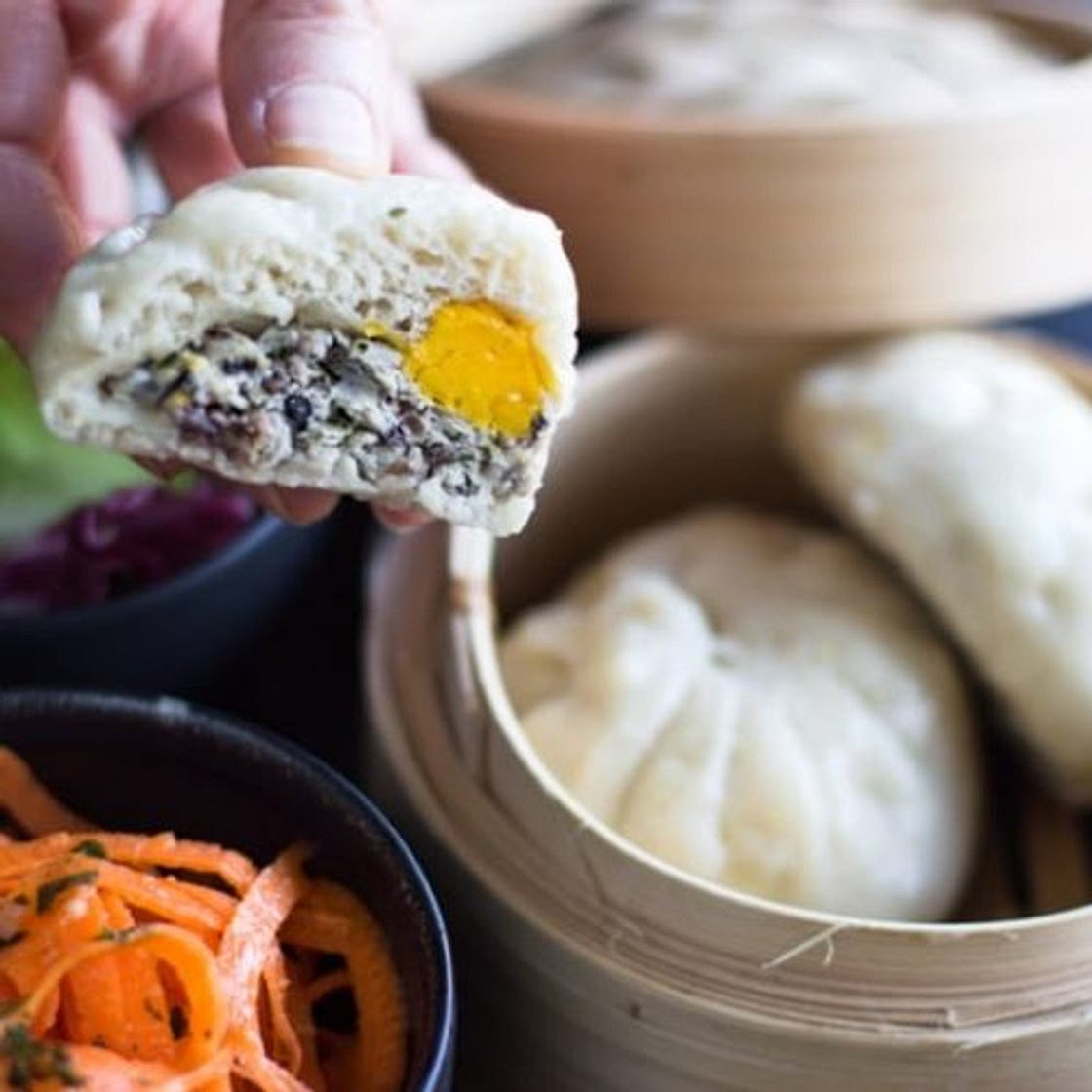 Banh Bao au Thermomix {petites brioches vietnamiennes au porc}