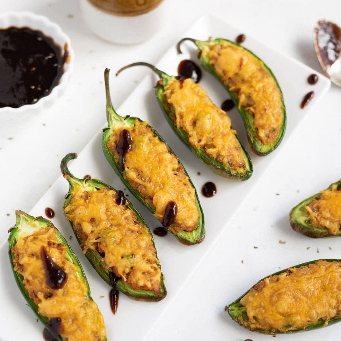Cheesy Samosa Jalapeño Poppers