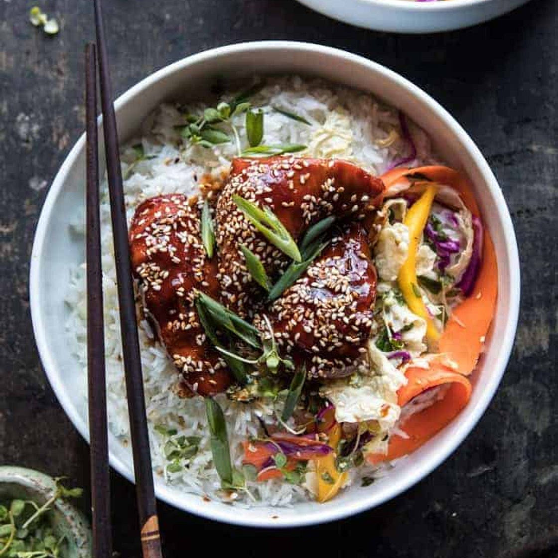 Instant Pot Sticky Korean Chicken