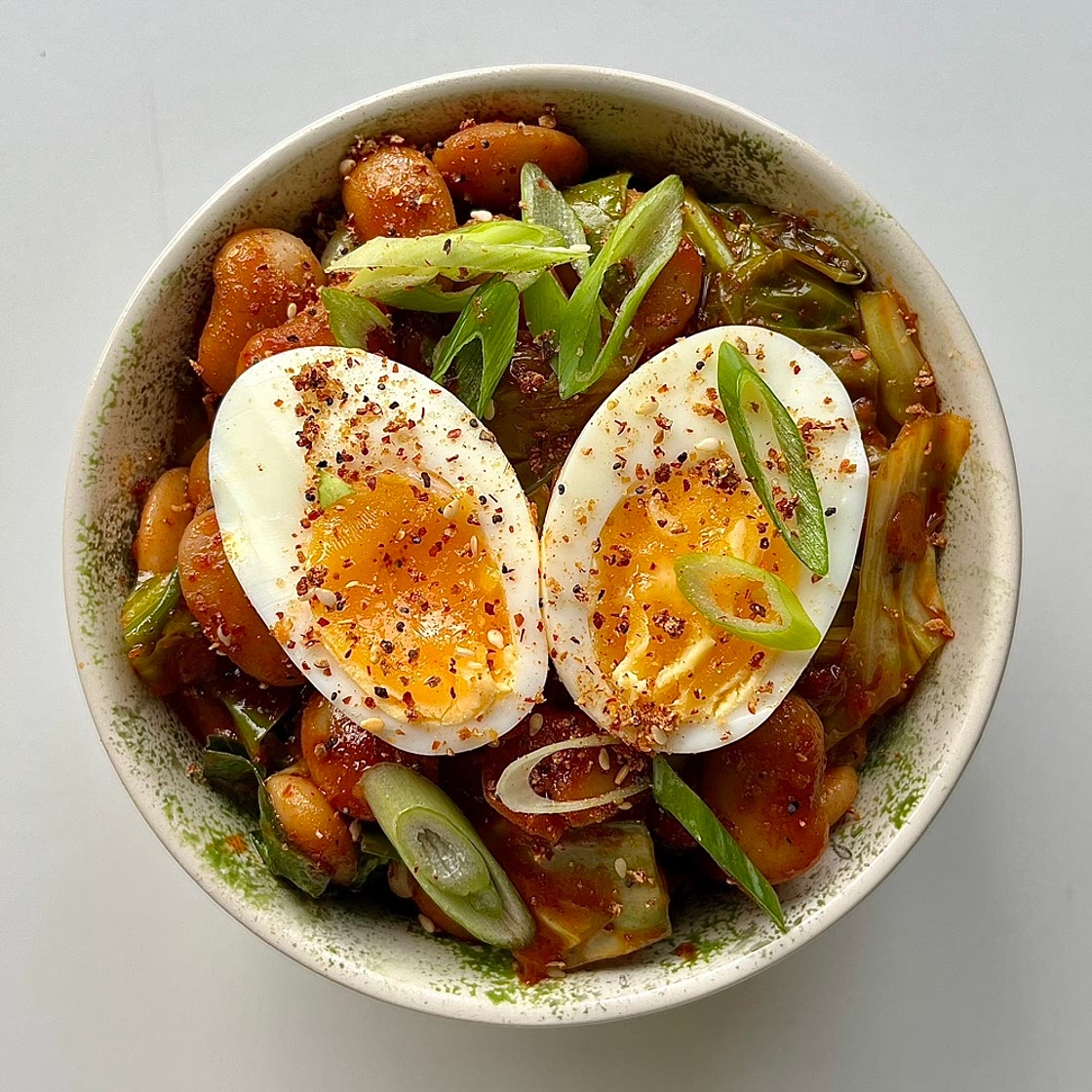 Korean-Style Butter Beans