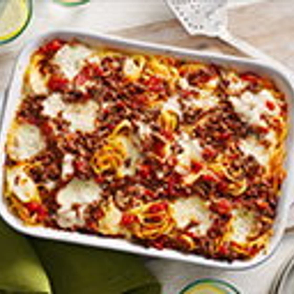 Spaghetti lasagne