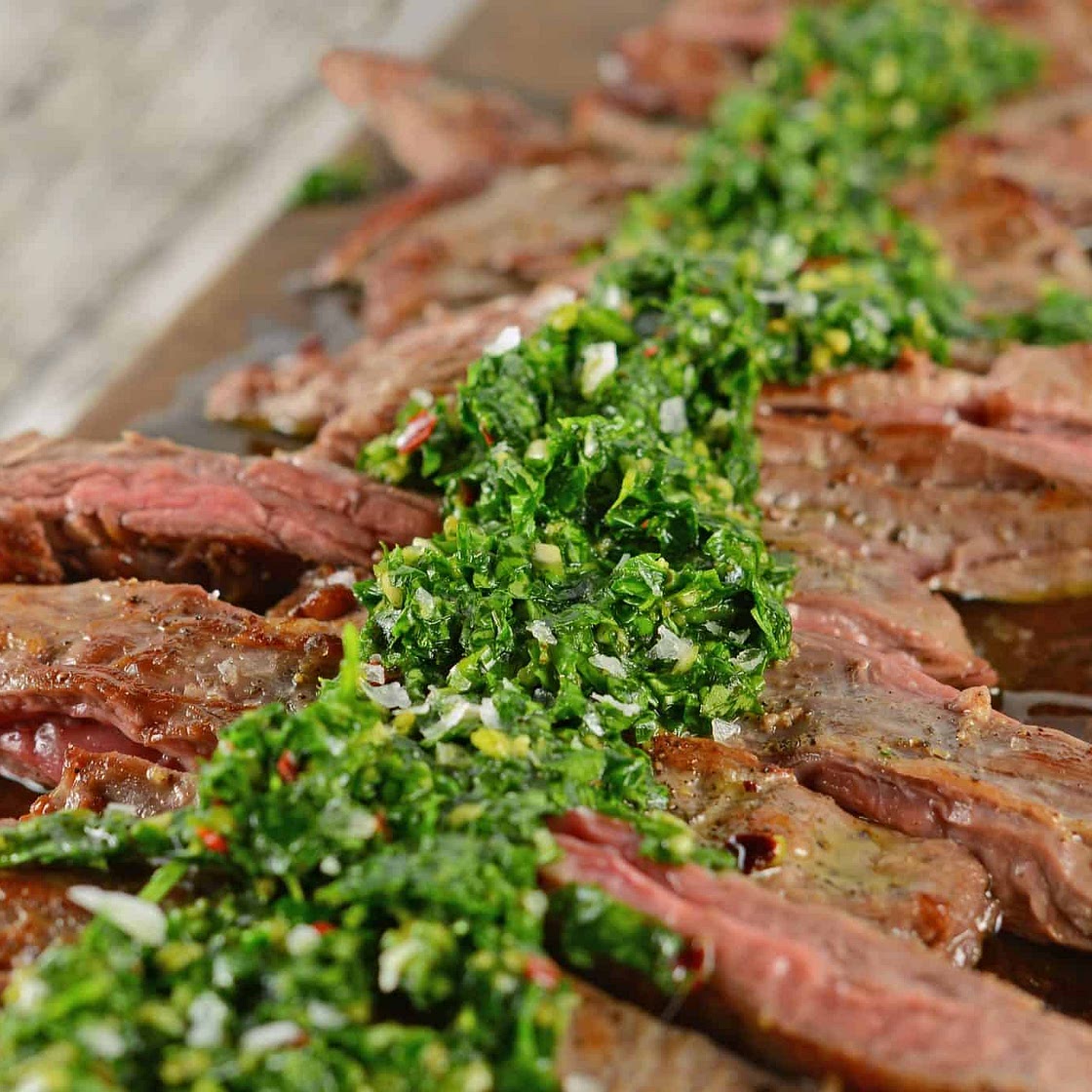Skirt Steak Chimichurri
