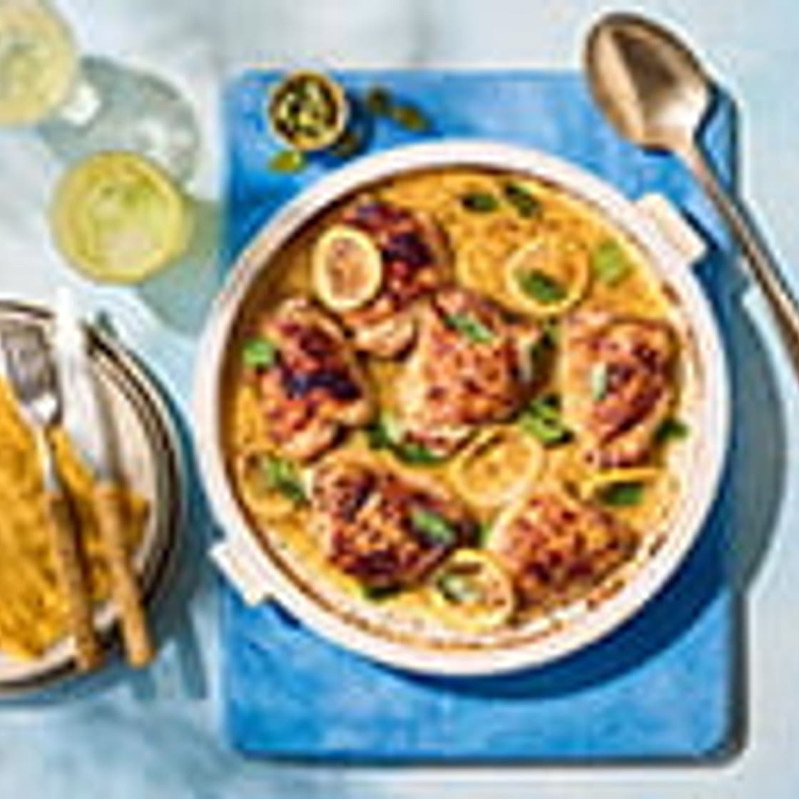 Helena Moursellas' baked lemon and oregano chicken