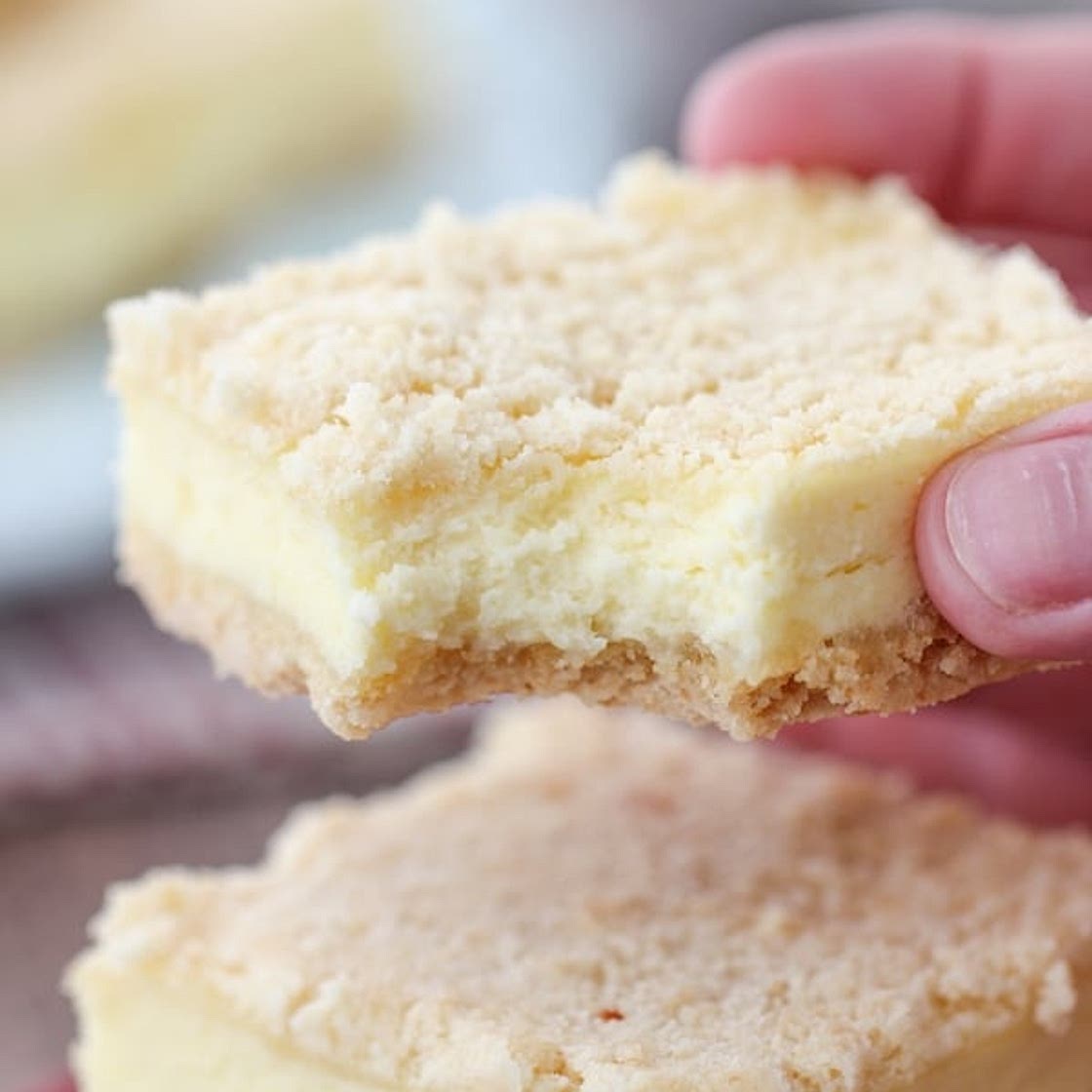 Ricotta Crumb Bars