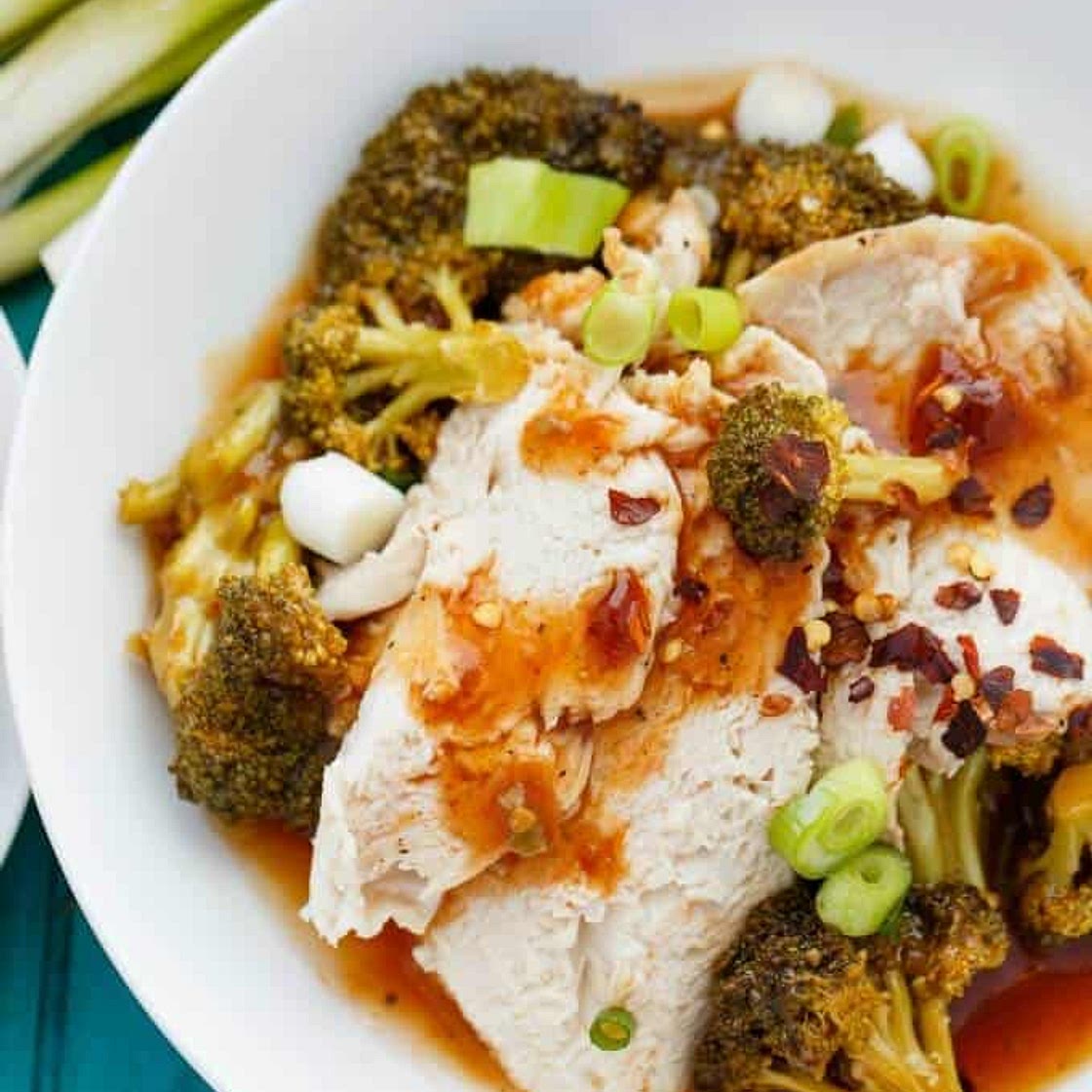 General Tso’s Whole Chicken in the Slow Cooker