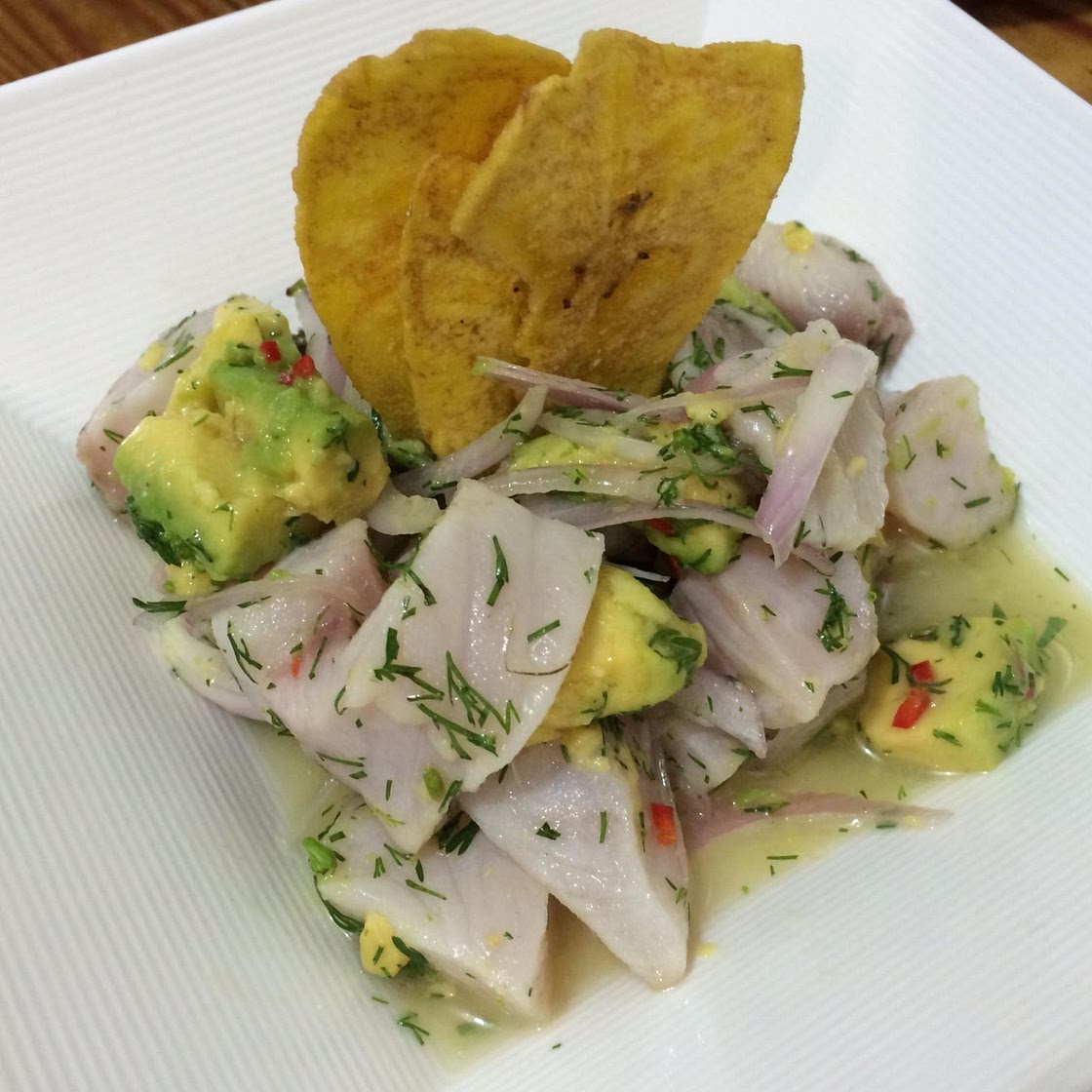 Receita de Ceviche de tilápia com abacate