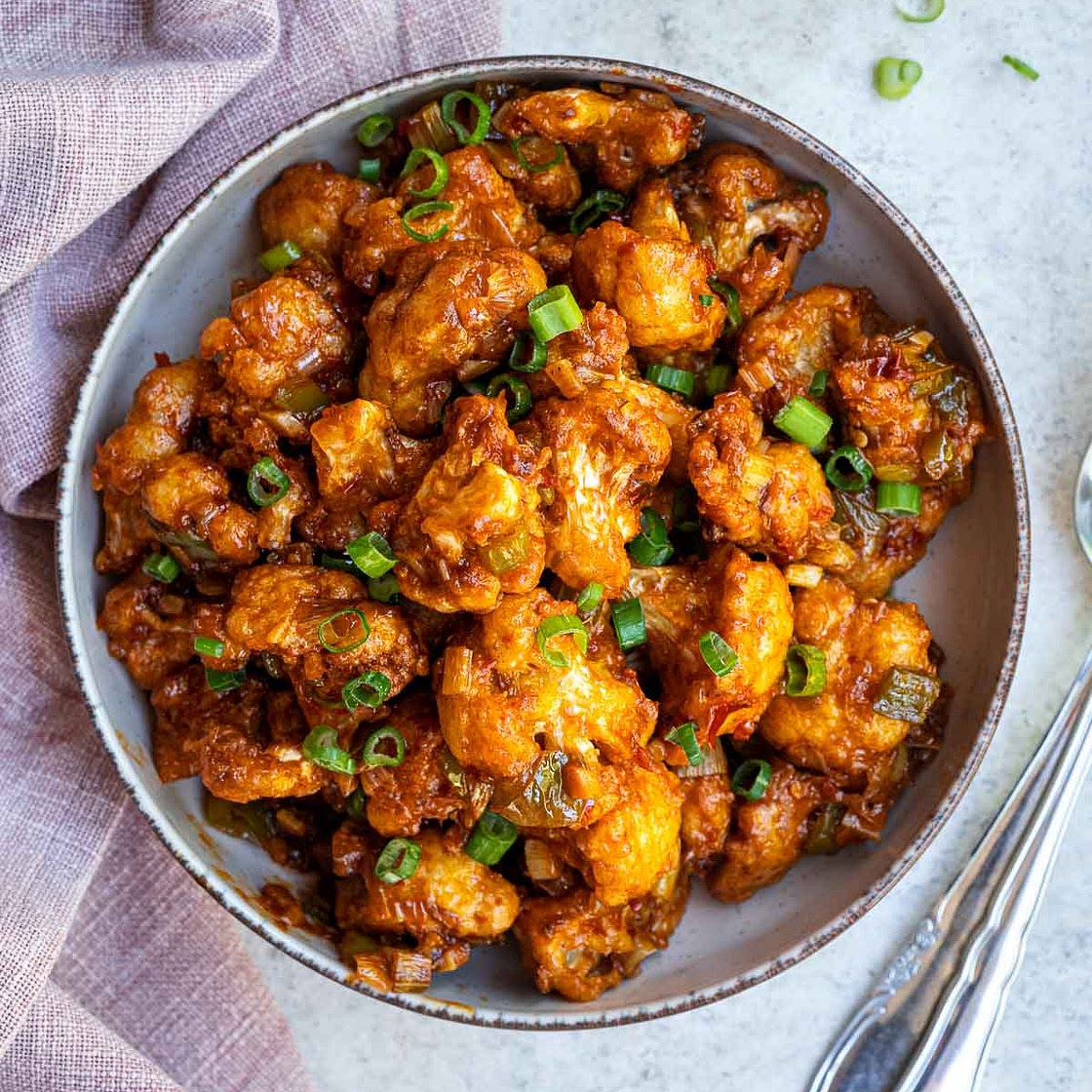 Cauliflower Manchurian (Gobi Manchurian)
