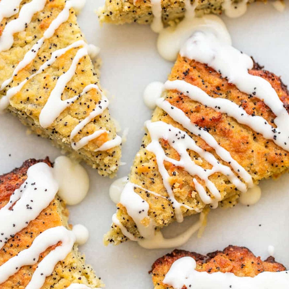 Lemon Poppy Seed Scones