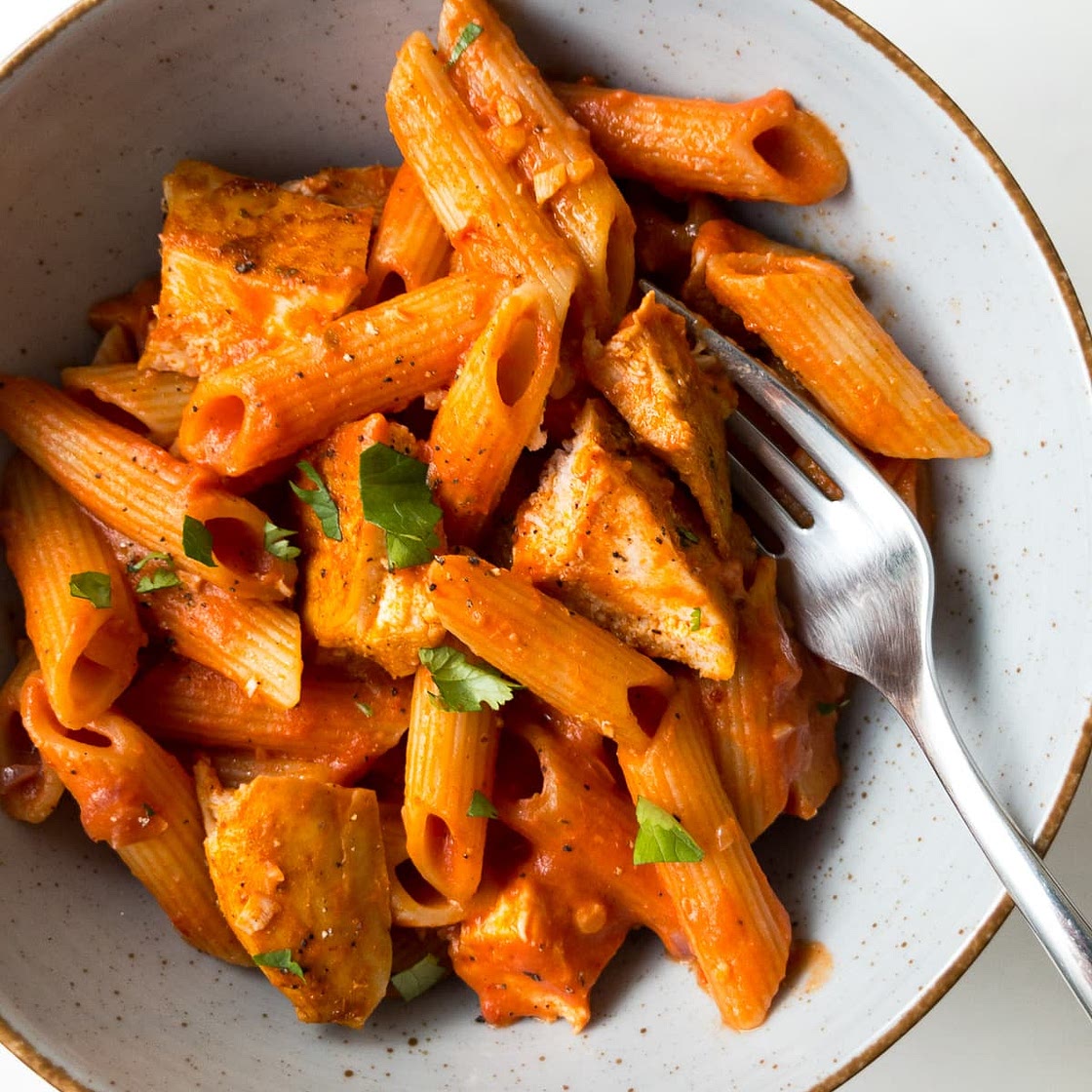Penne alla Vodka with Chicken