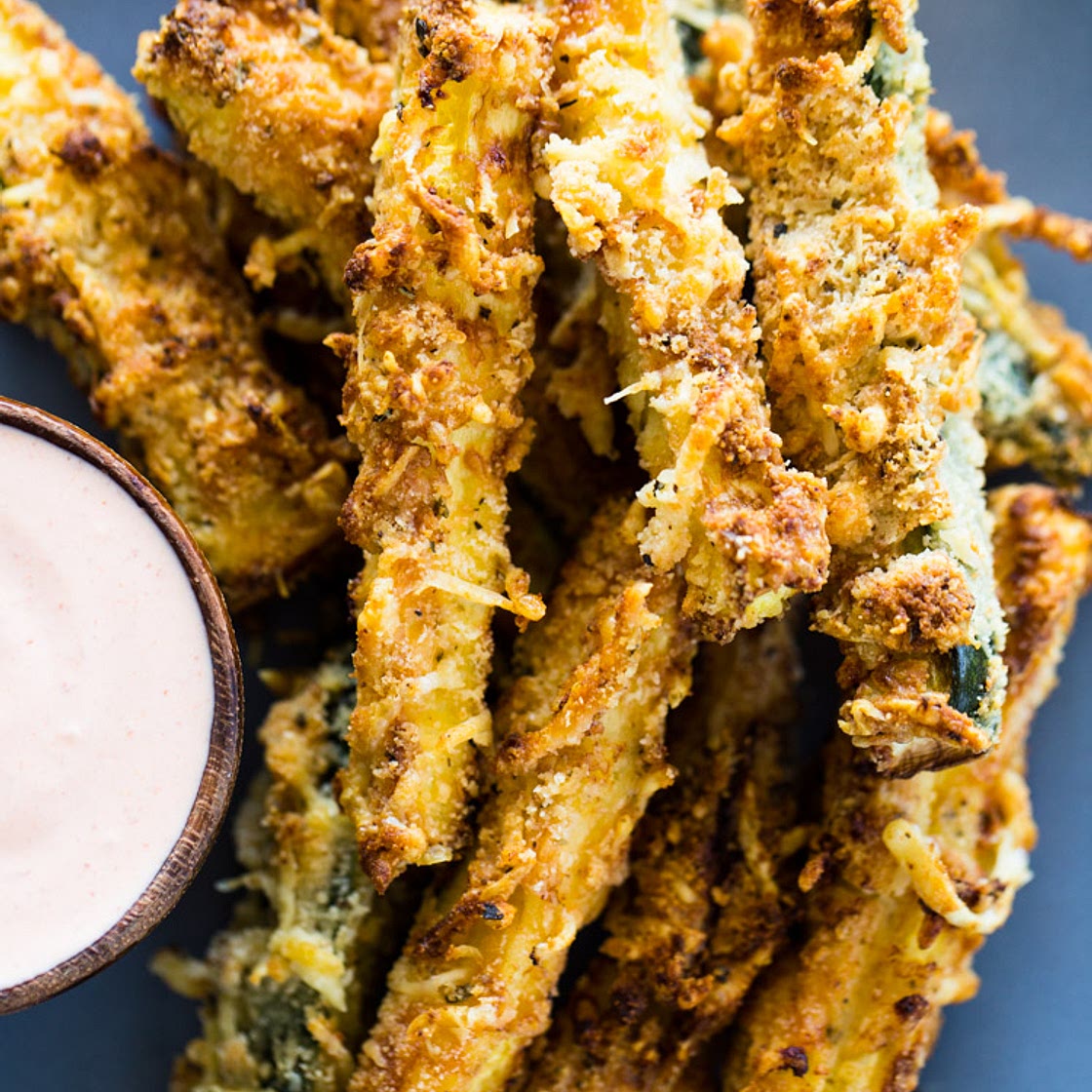 Air Fryer Zucchini Fries (Low Carb Keto)