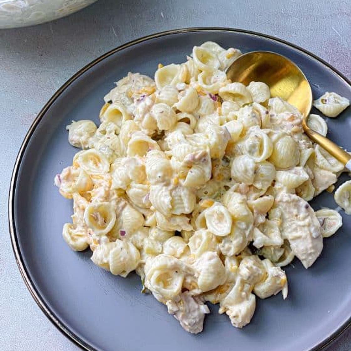 The Best Macaroni Salad with Tuna