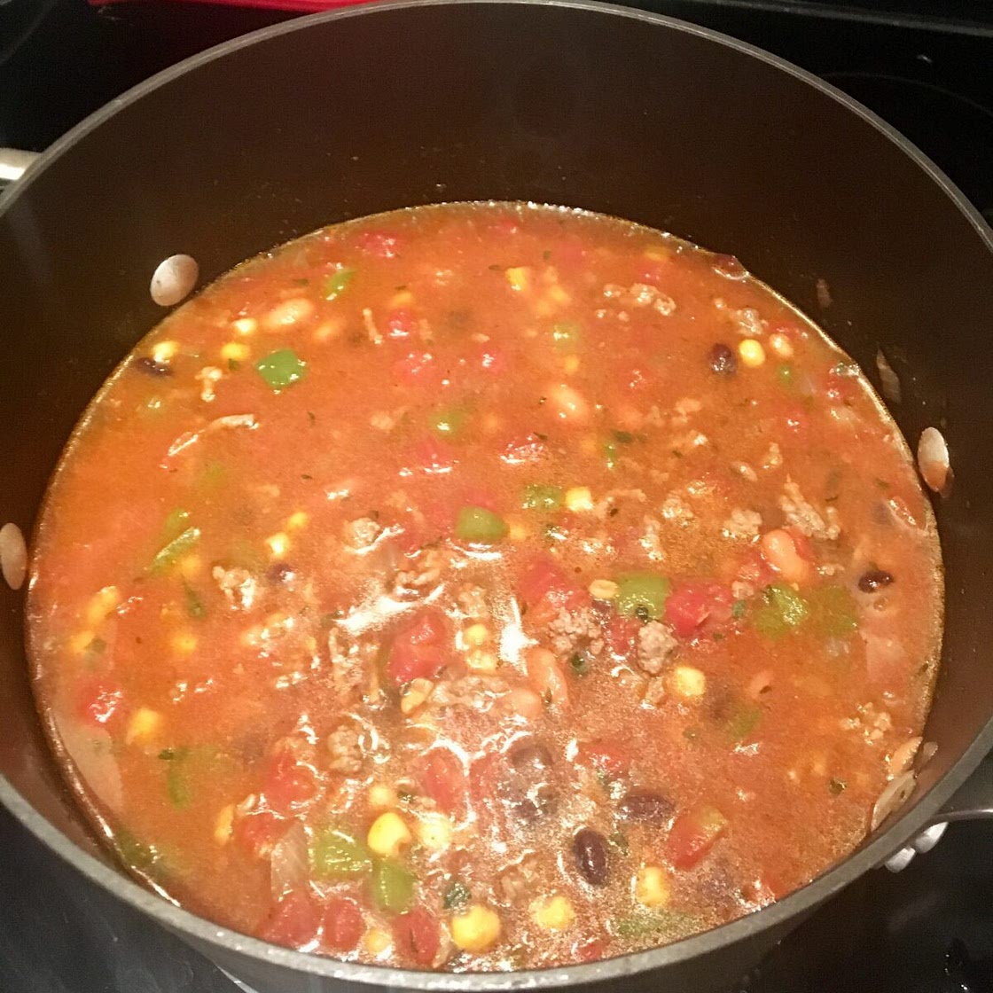 Ground Beef Taco Soup