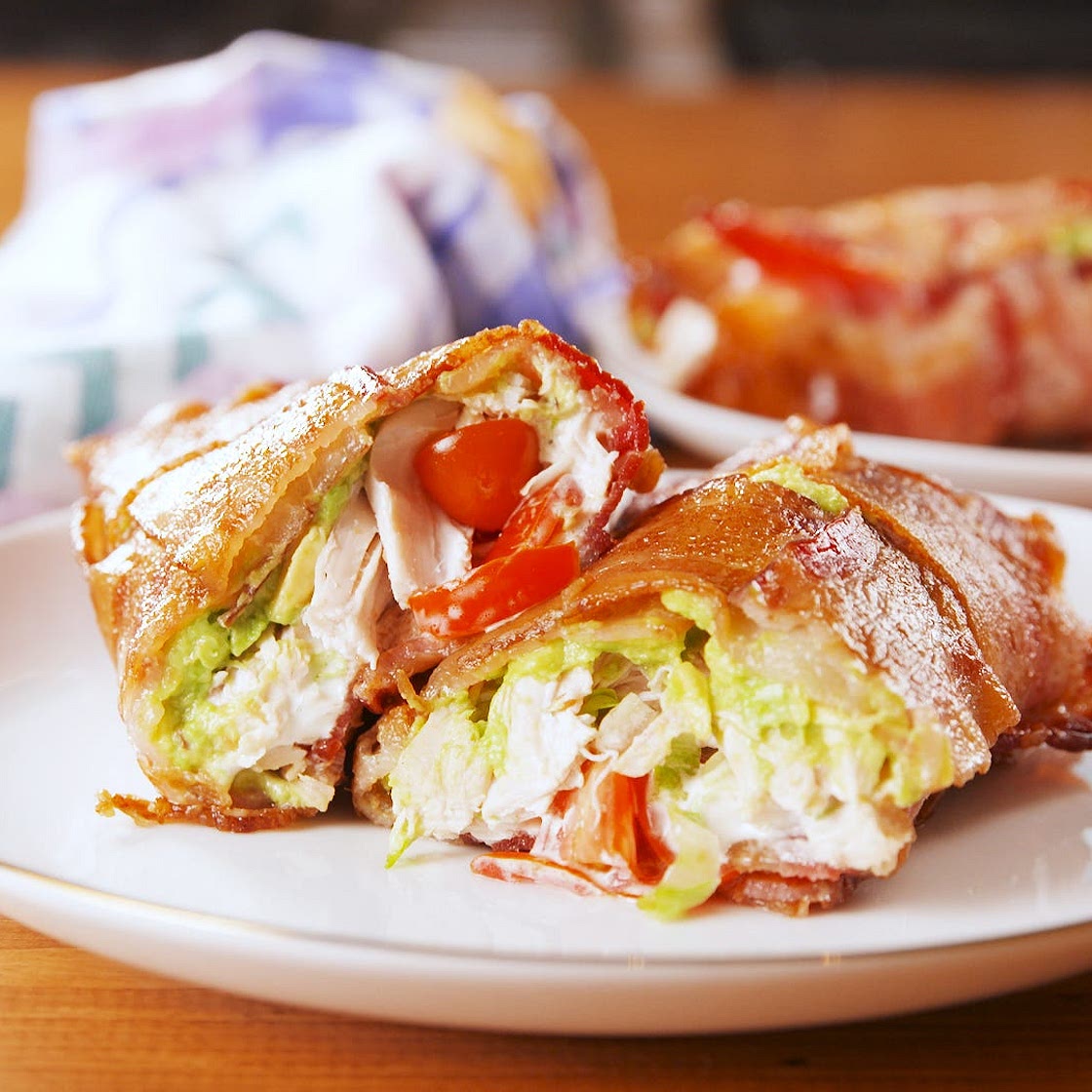 Chicken Bacon Ranch Burritos