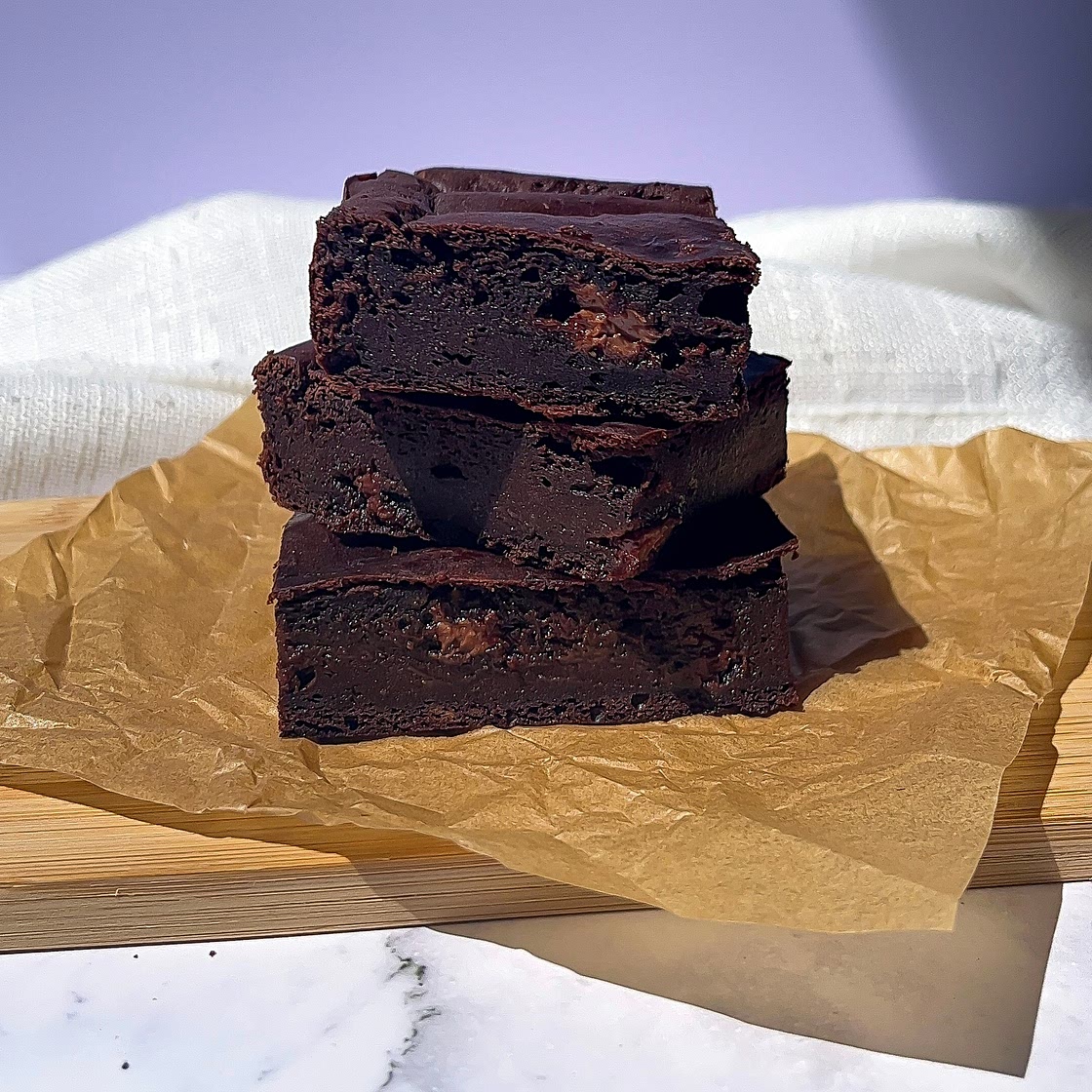 Fudgy Protein Brownies