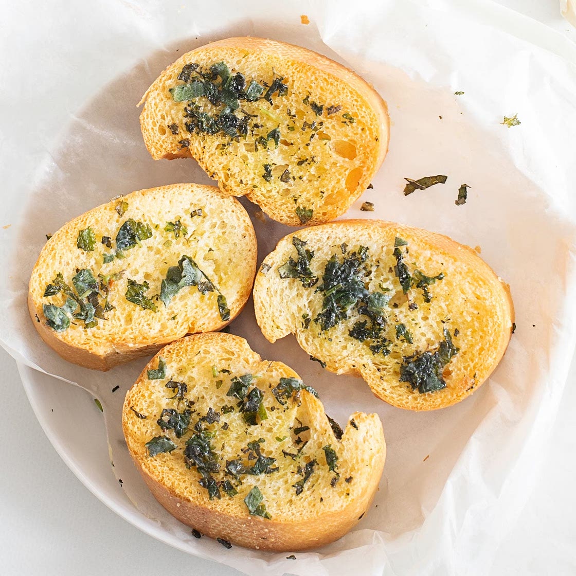 Air Fryer Garlic Bread