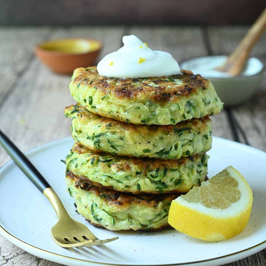 Parmesan Zucchini Pancakes