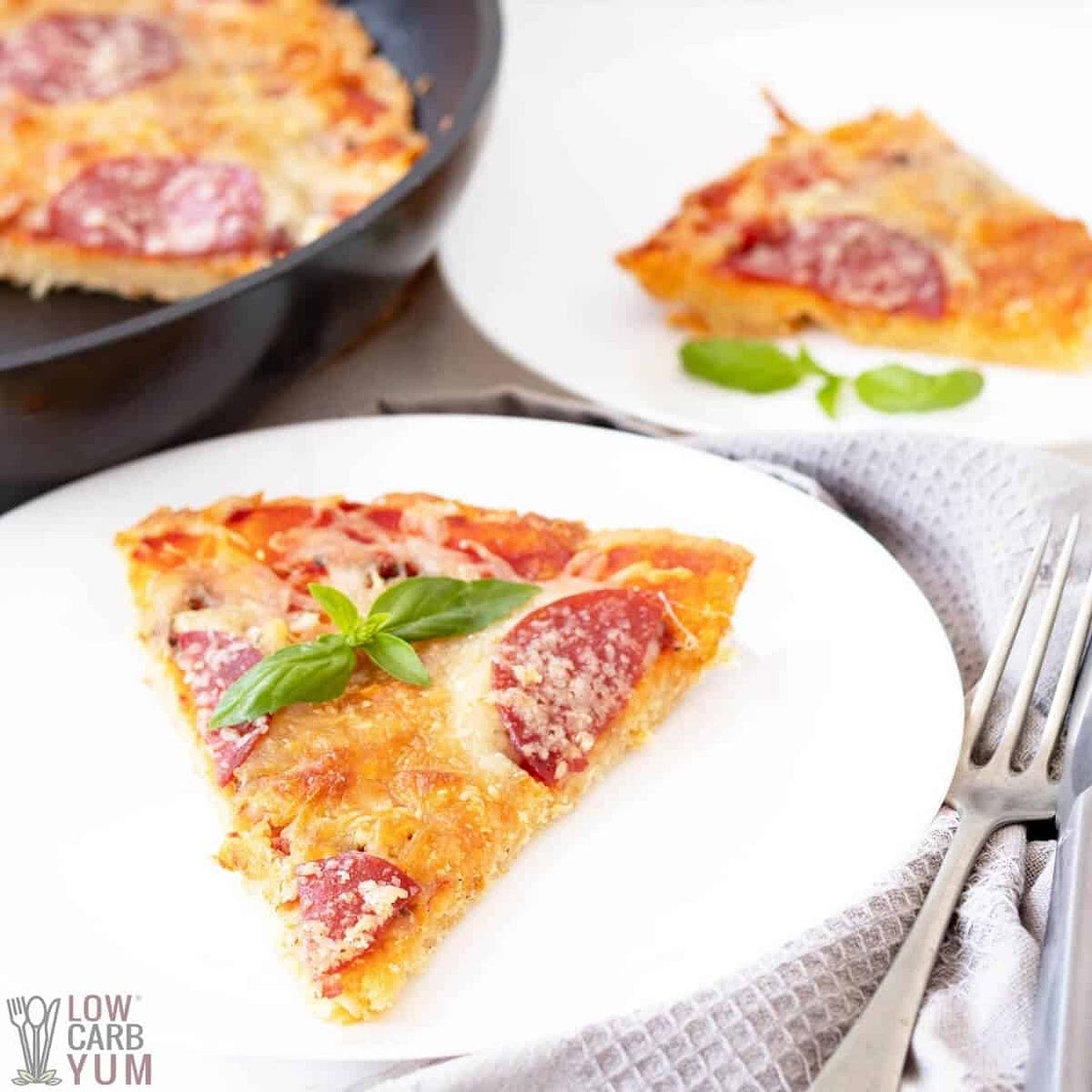 Fathead Pizza Dough Keto Pan Pizza