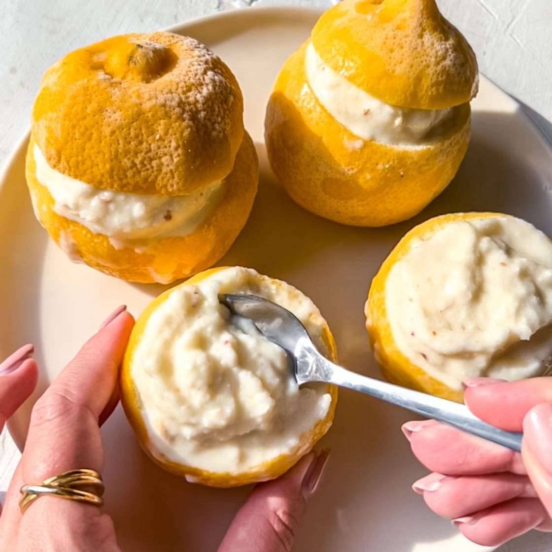 Lemon Ice Cream