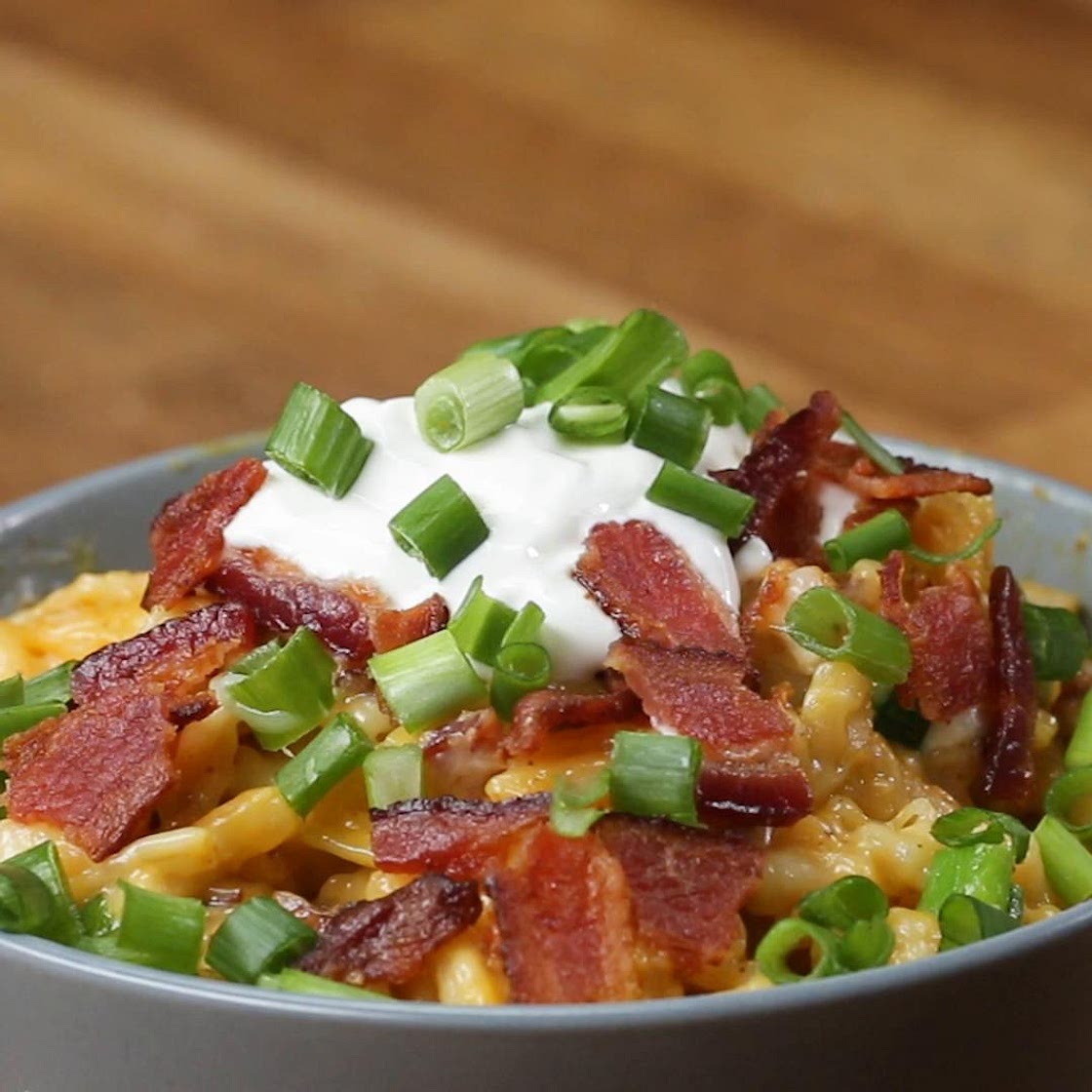 Loaded Bacon Mac 'n' Cheese Recipe by Tasty