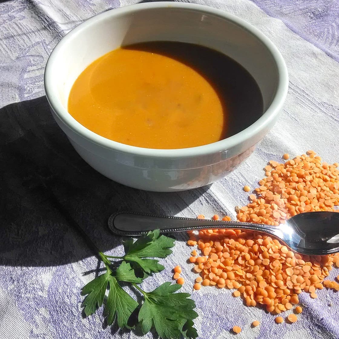 Red lentil soup