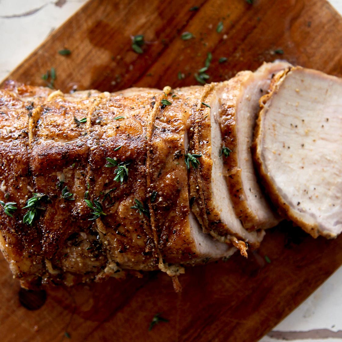 Receita de Lombo de porco com vinho branco