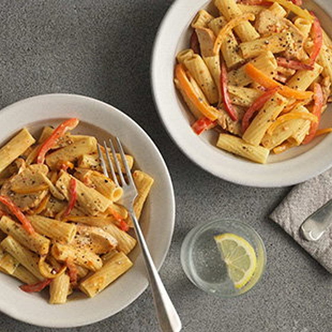 5-ingredient Piri-Piri pasta