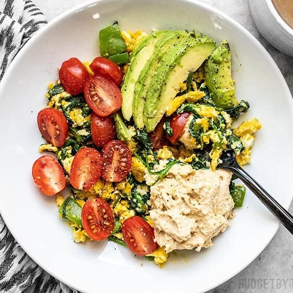 Vegetable Breakfast Scrambles