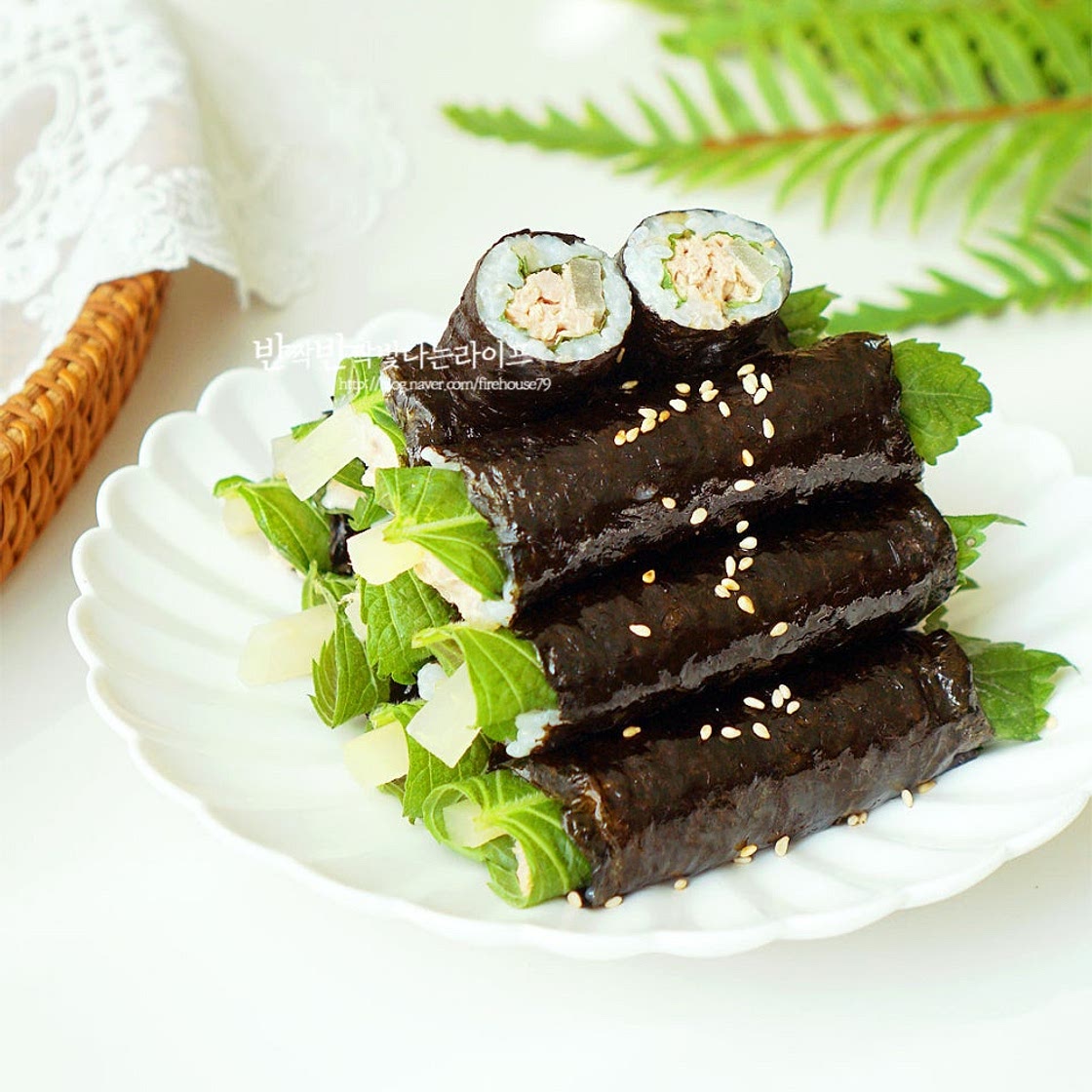 참치김밥 만들기 참치마요 김밥 간단한 꼬마김밥 만들기