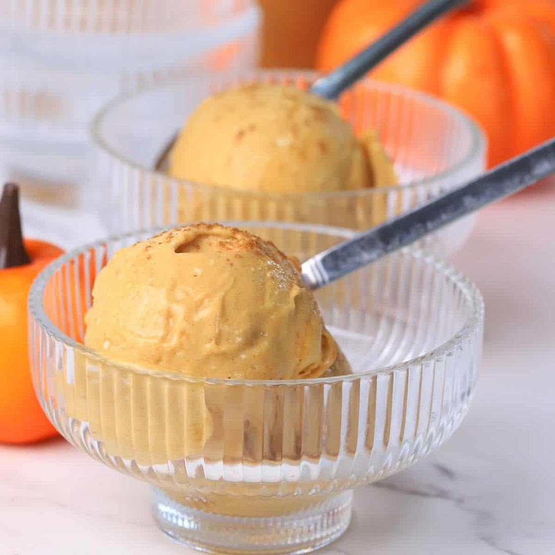 Sugar-Free Pumpkin Spice Chai Ice Cream (Ninja Creami Recipe)