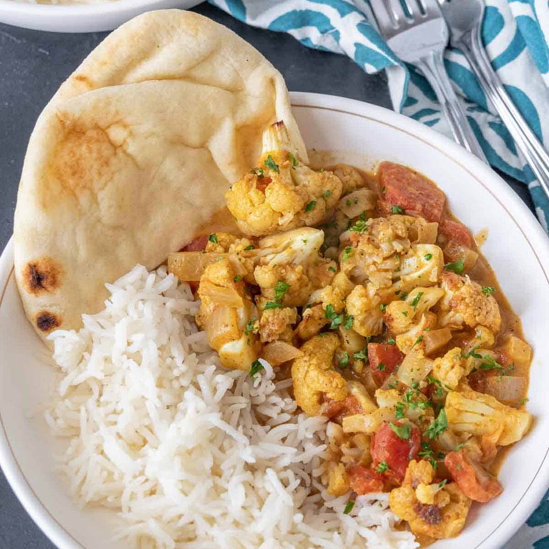Cauliflower Curry