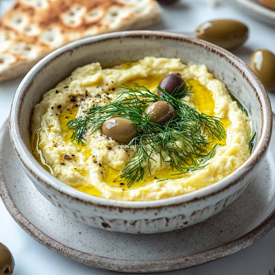 Skordalia - Greek Garlic & Potato Dip
