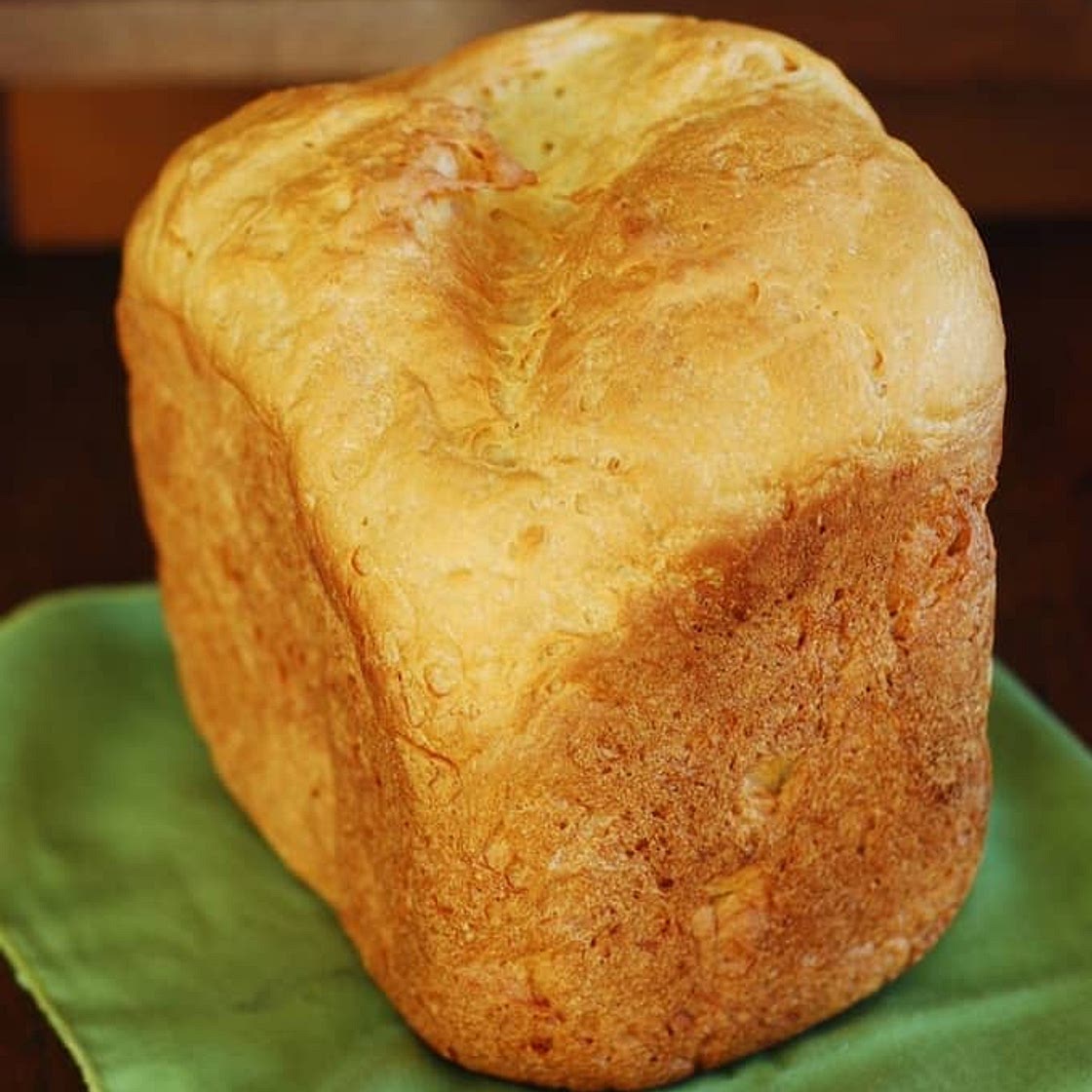 Bread Machine Recipe: How to make homemade white bread less dense