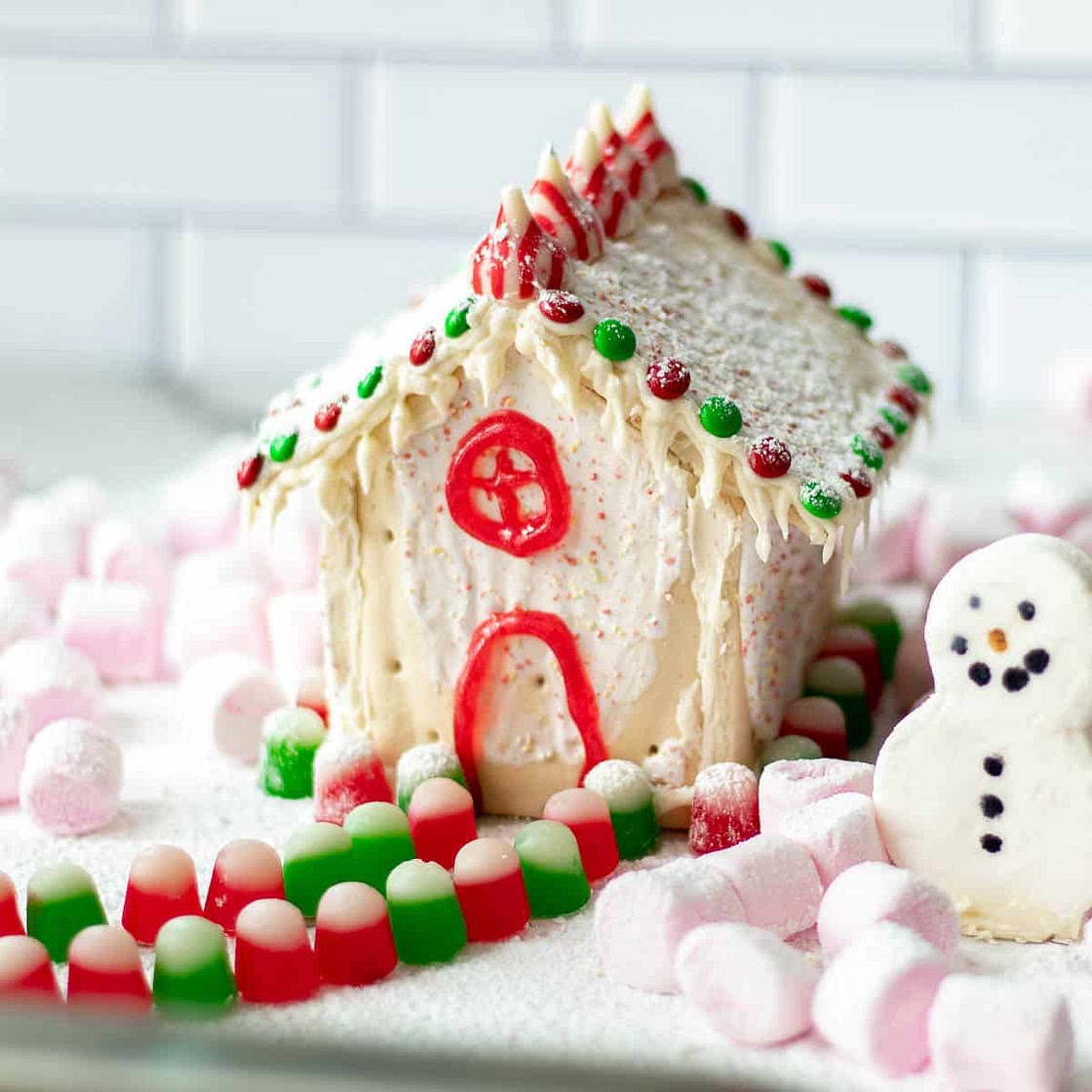 Pop Tart Gingerbread House - No Kit Needed (WITH VIDEO)