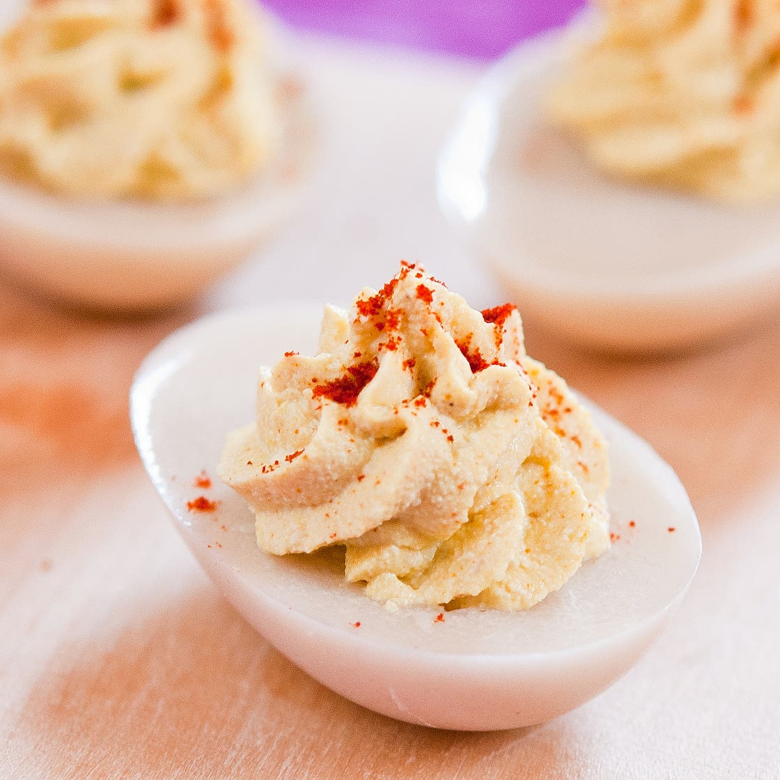 Vegan Deviled "Eggs"