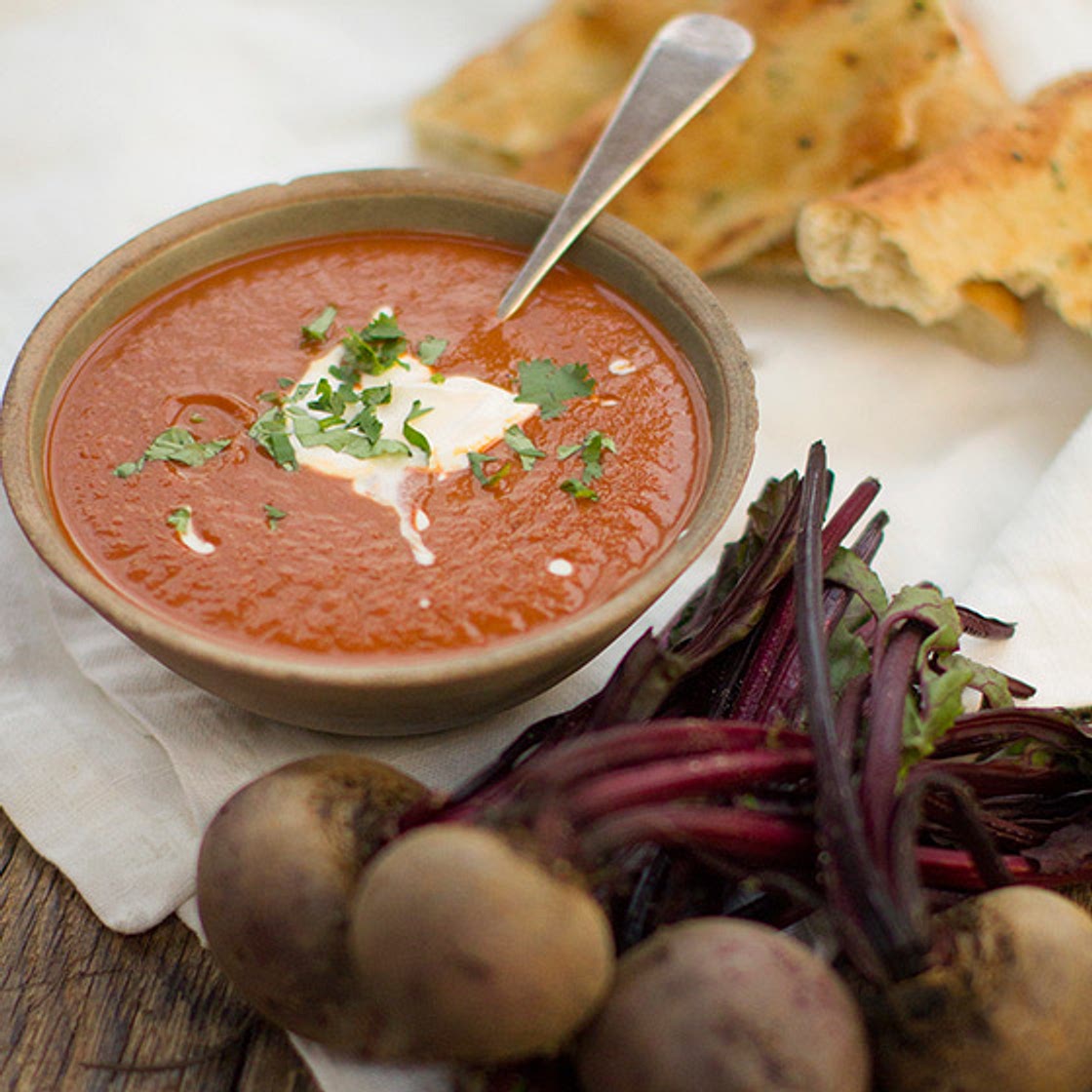 Beetroot and Carrot Shorba
