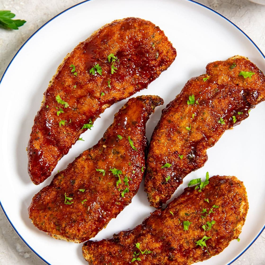 Air Fryer Honey BBQ Chicken Tenders