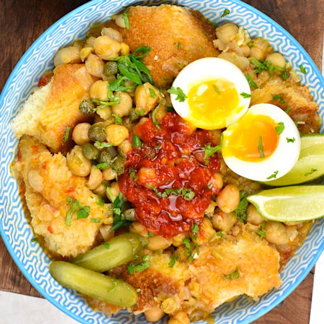 Lablabi (Tunisian Chickpea Soup)