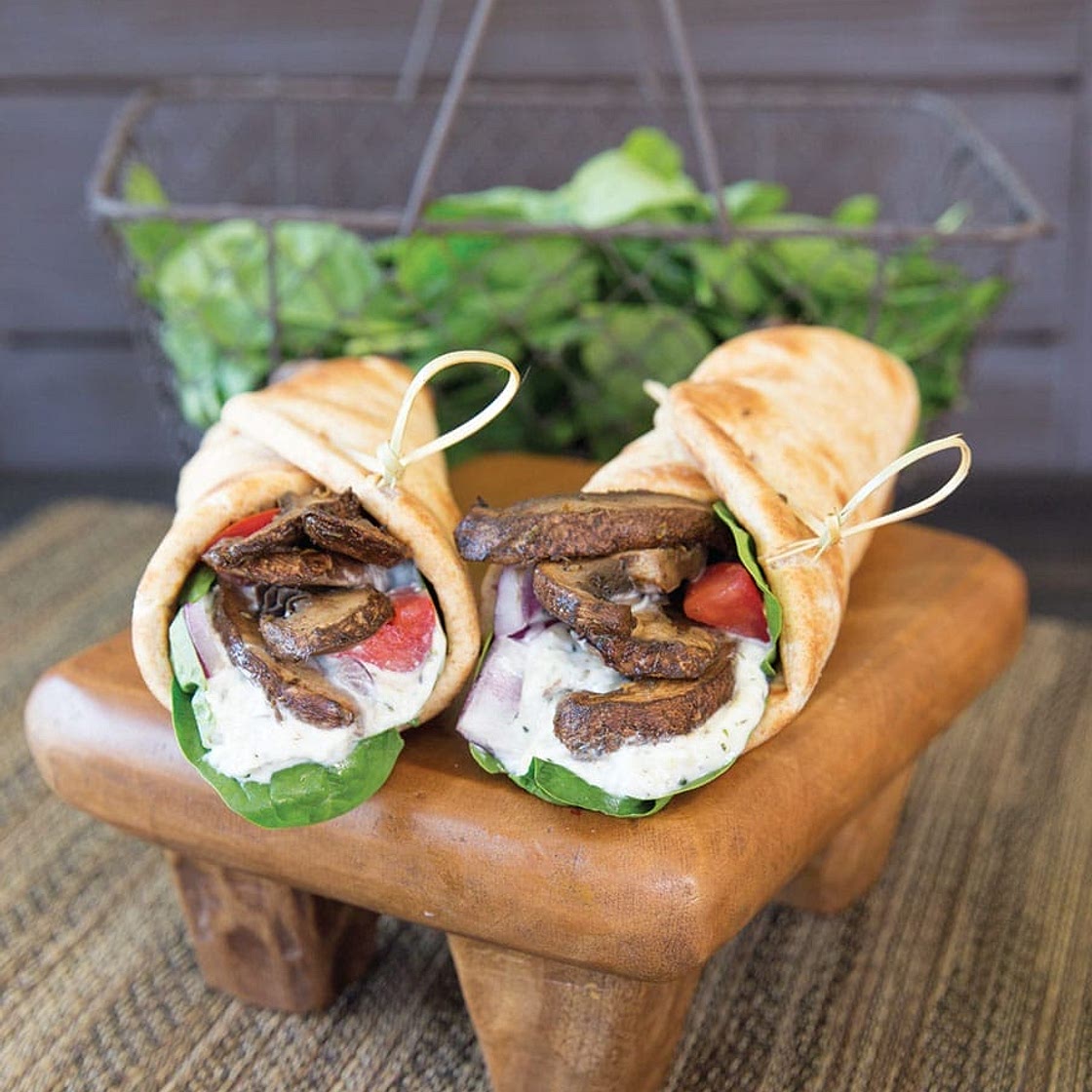 Portabella Mushroom Gyro