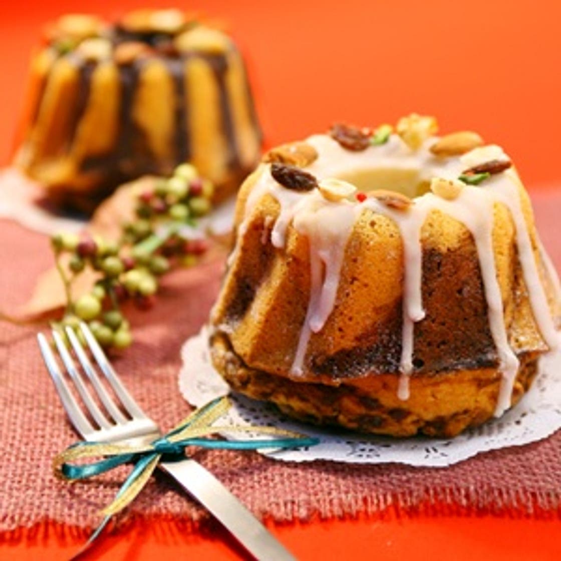 레이즌마블케이크