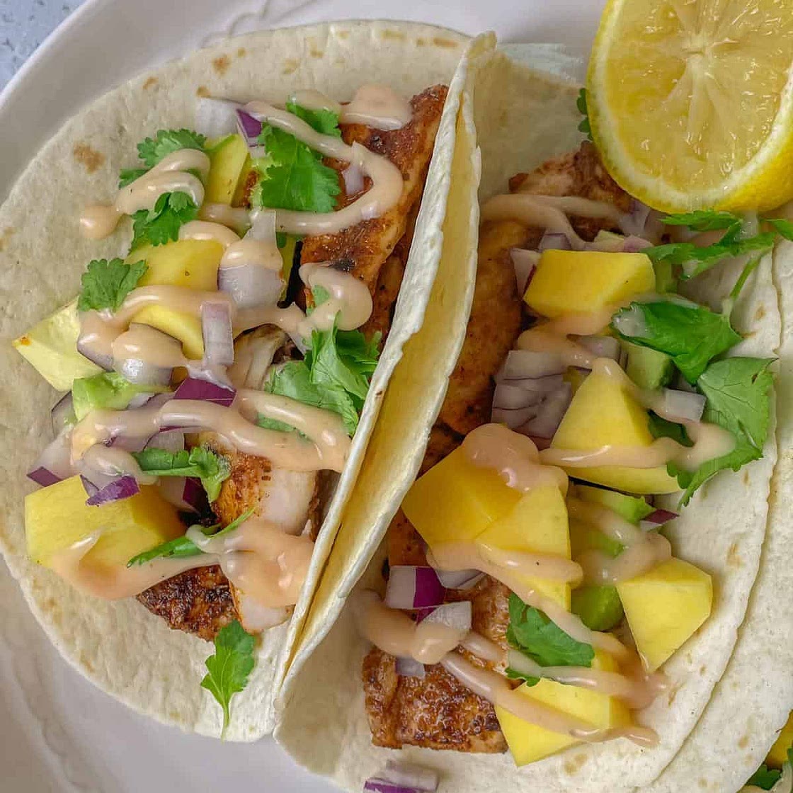 Blackened Mahi Mahi Fish Tacos