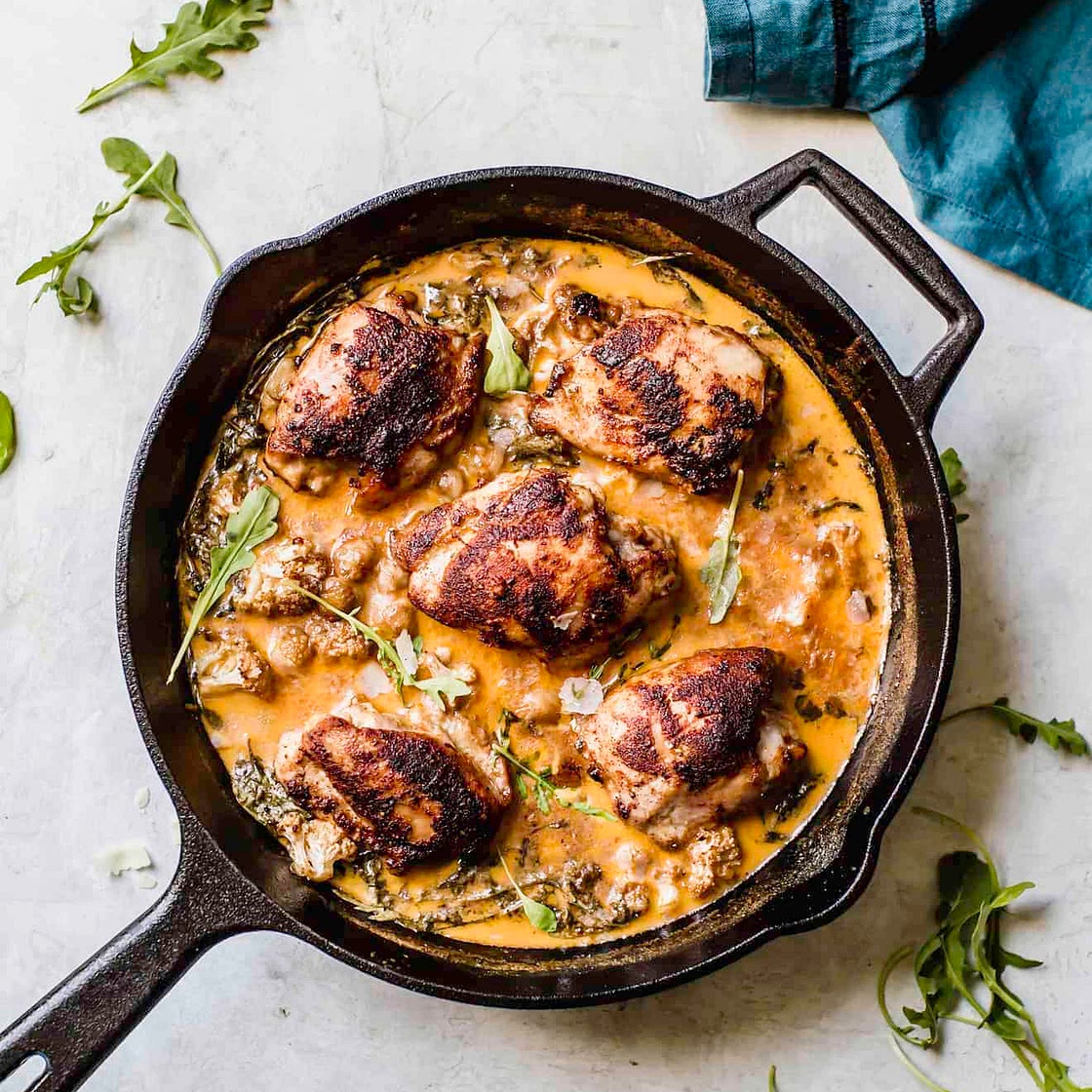 One Skillet Lemon Butter Chicken