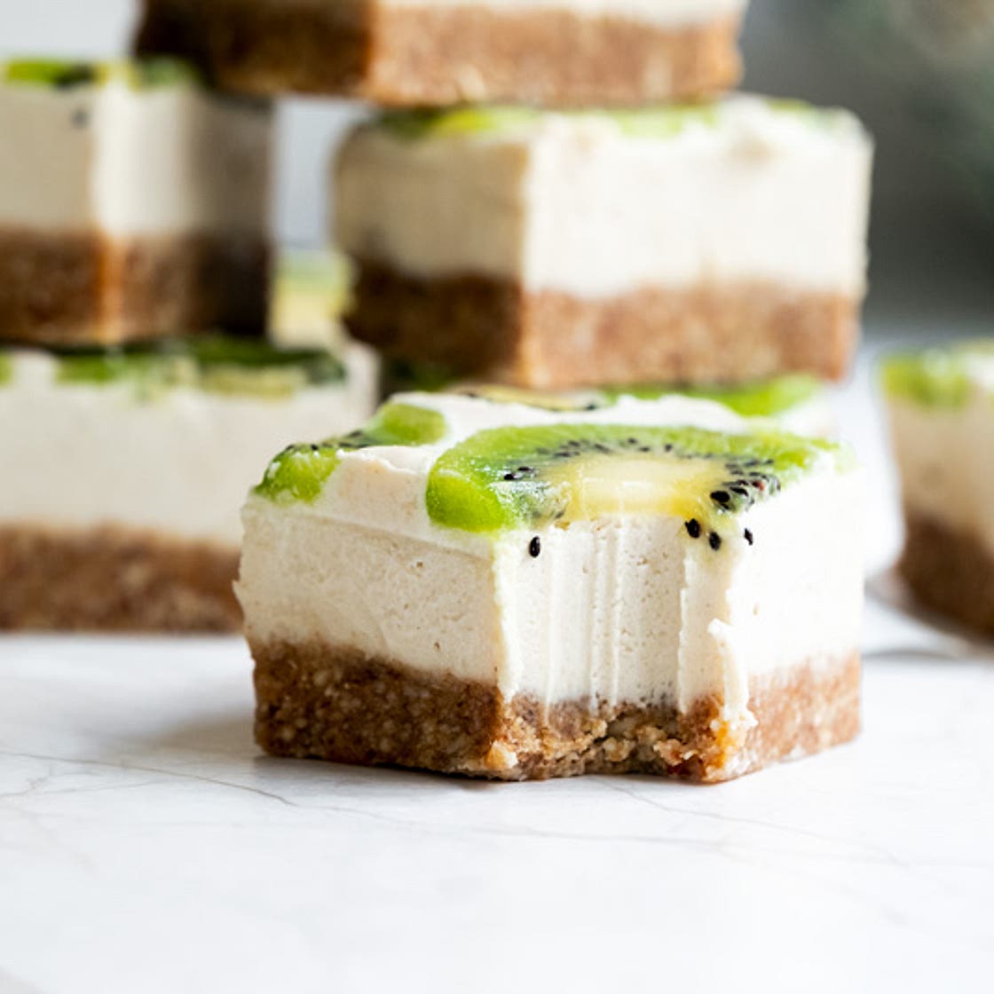 Receta snack de anacardo y kiwi