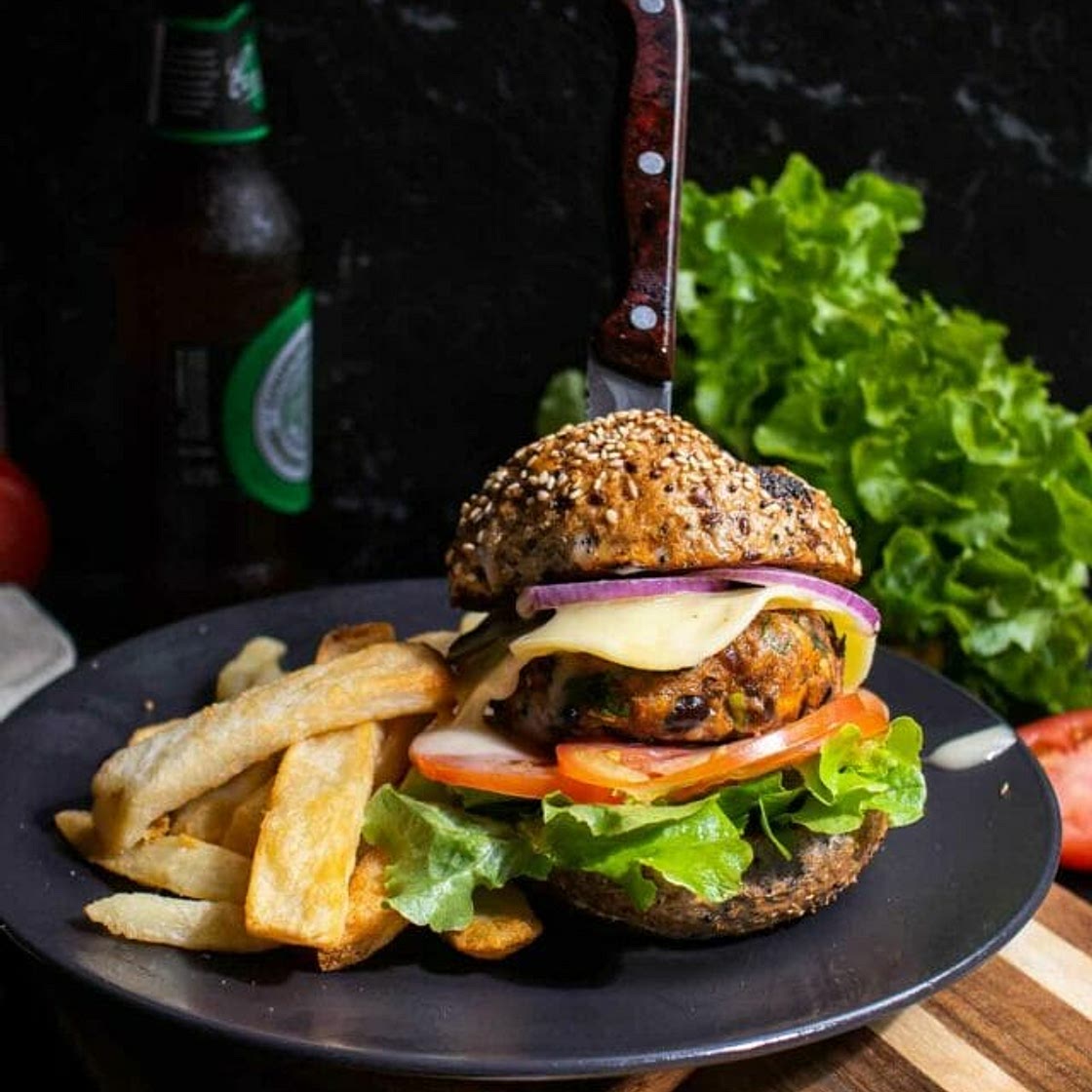 Quick n Easy Vegan Burger