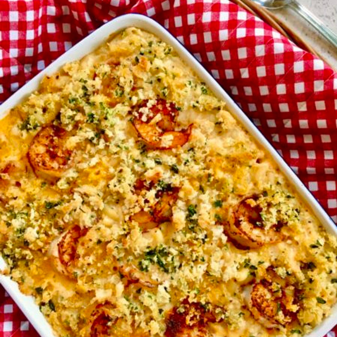 Cajun Shrimp Mac and Cheese