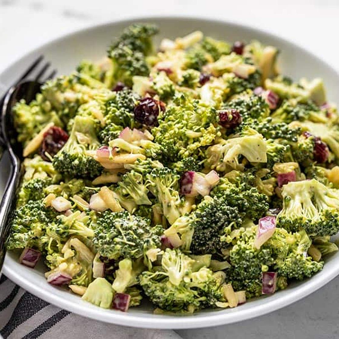 Honey Mustard Broccoli Salad