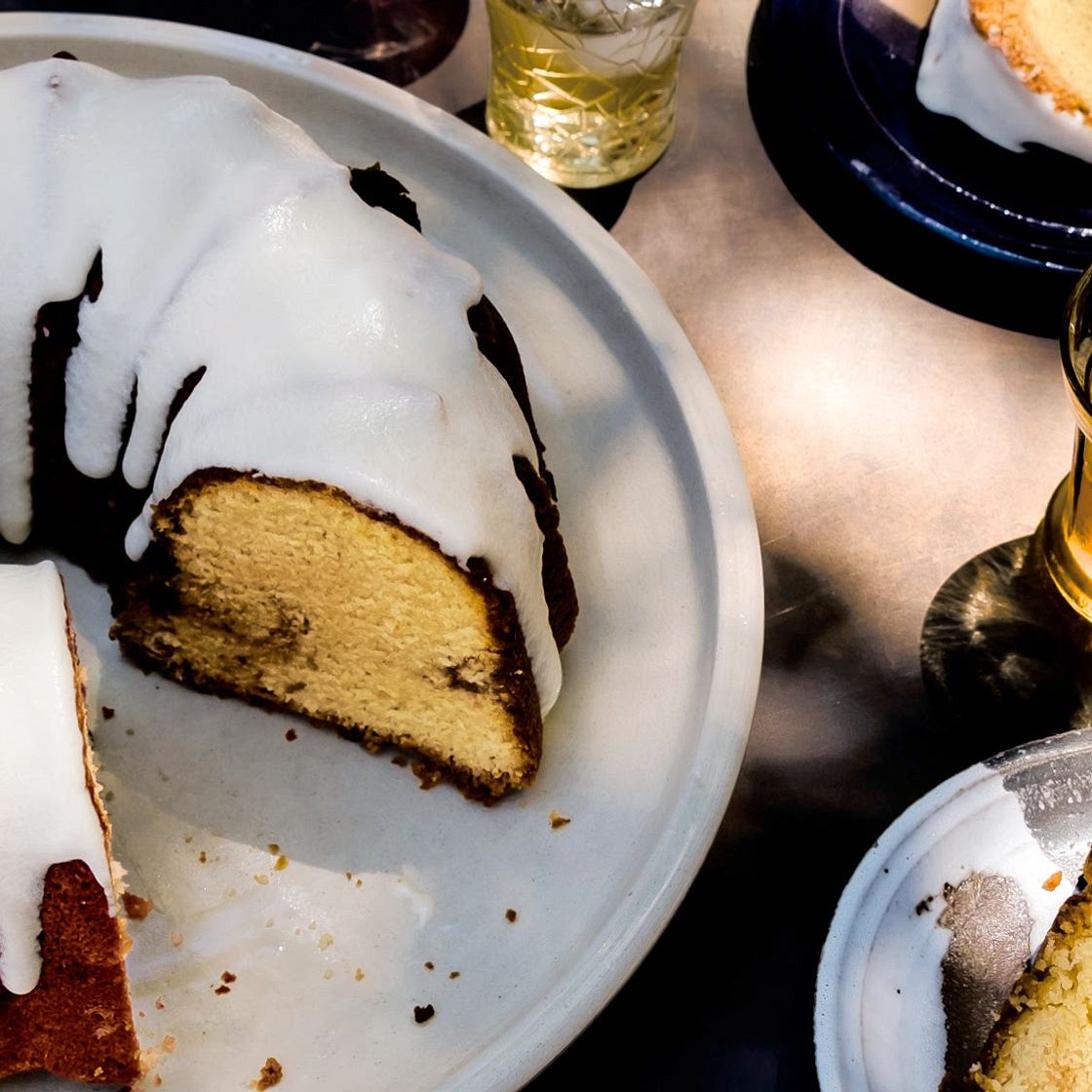 Cinnamon-Roll Pound Cake